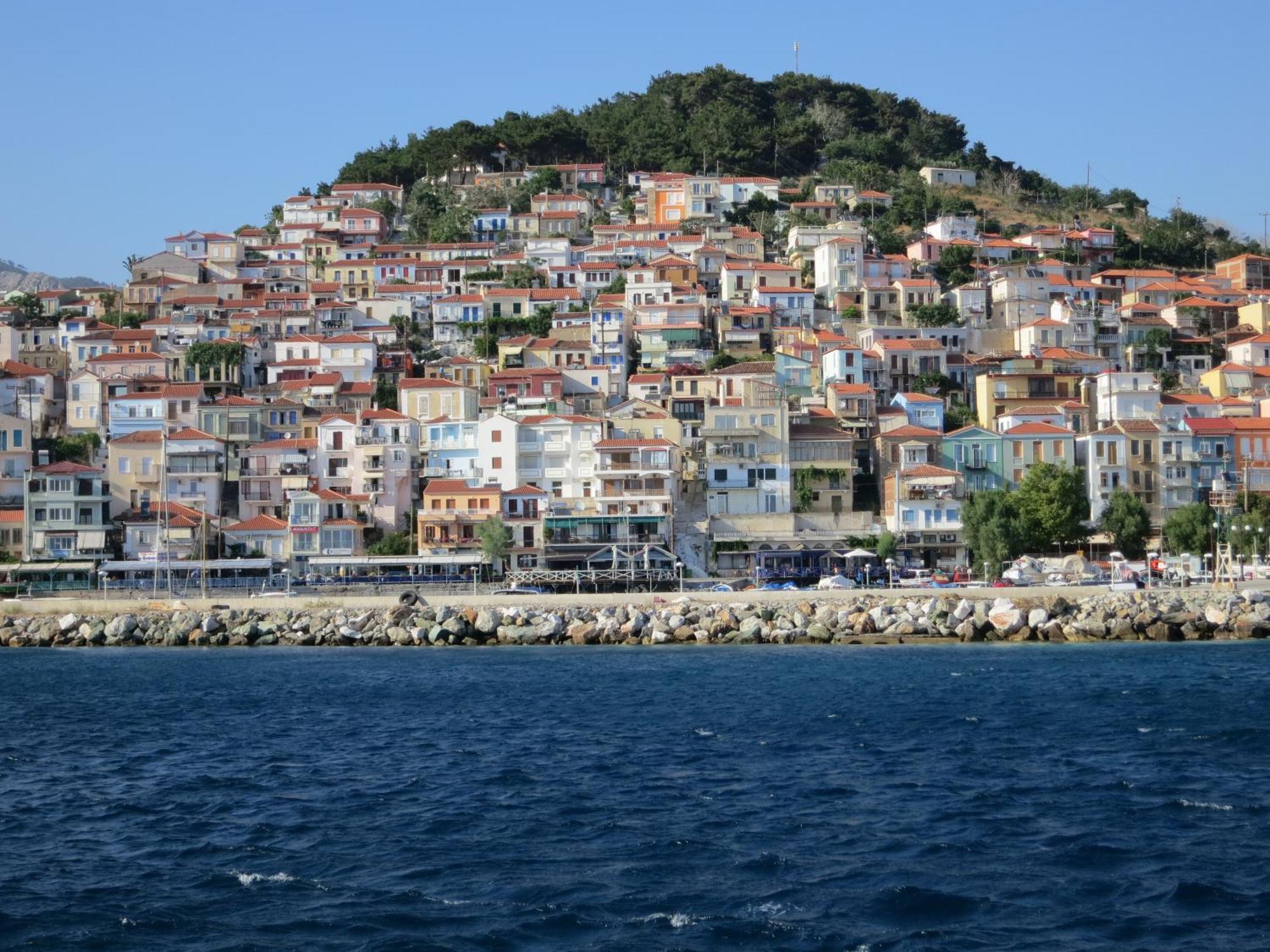 Aparthotel Sea Sun Plomari Esterno foto