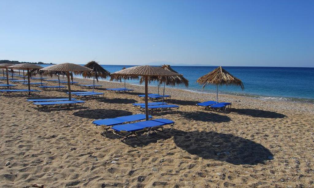Aparthotel Sea Sun Plomari Esterno foto
